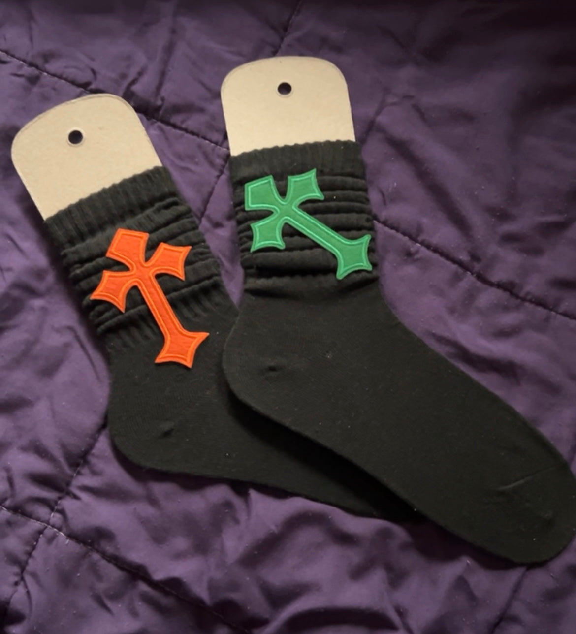 Stacked socks