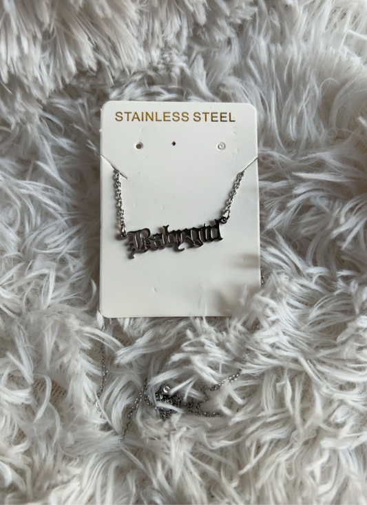 Babygirl necklace