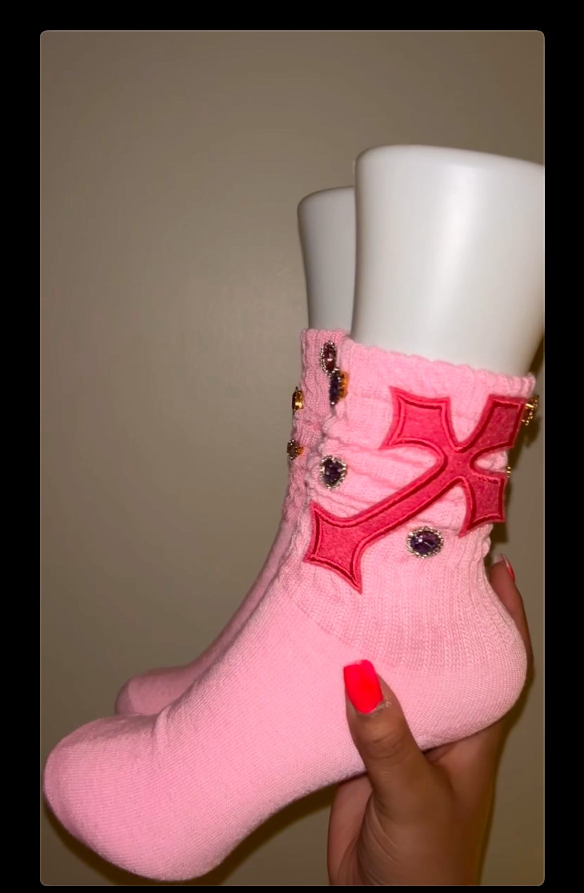 Stacked socks