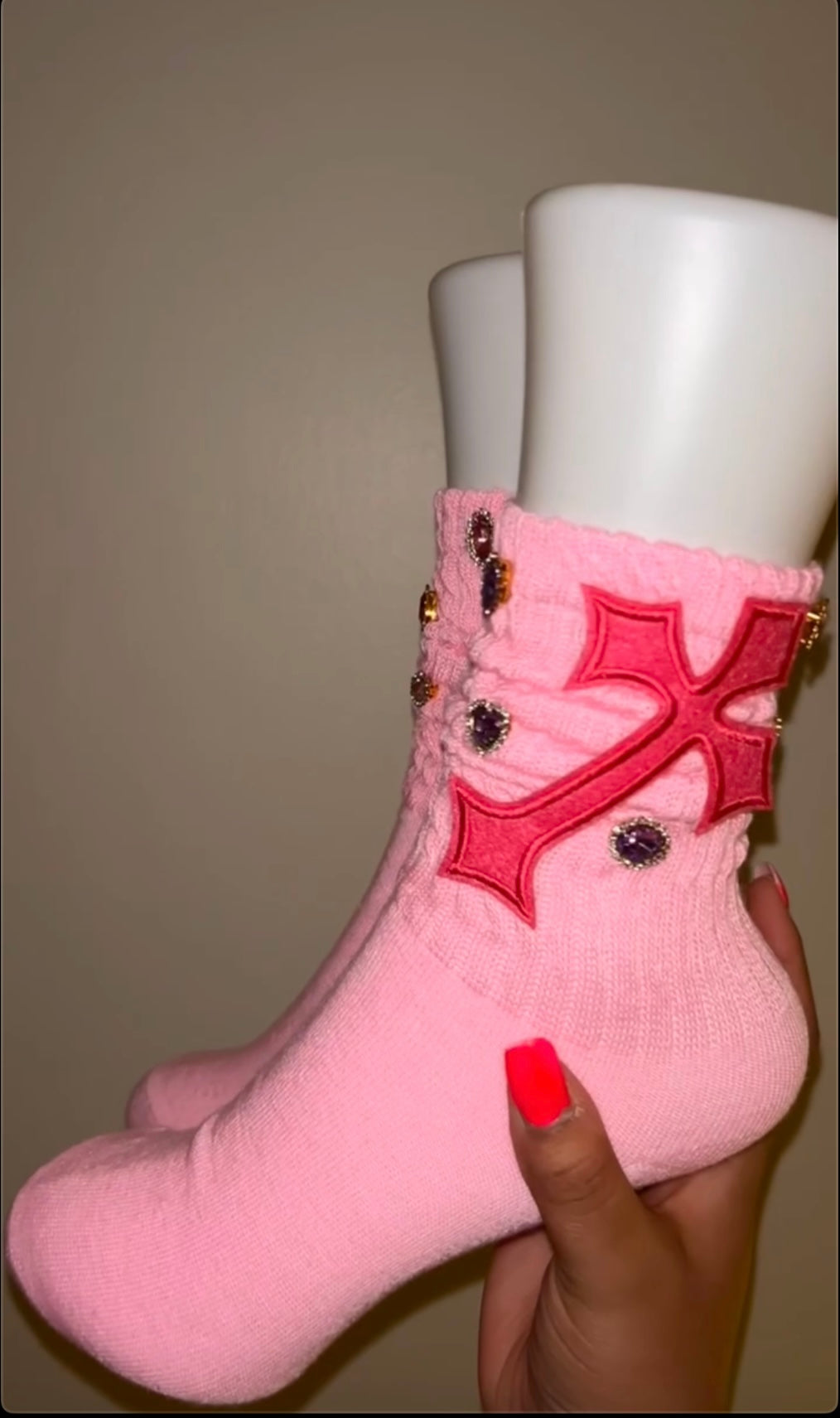 Stacked socks
