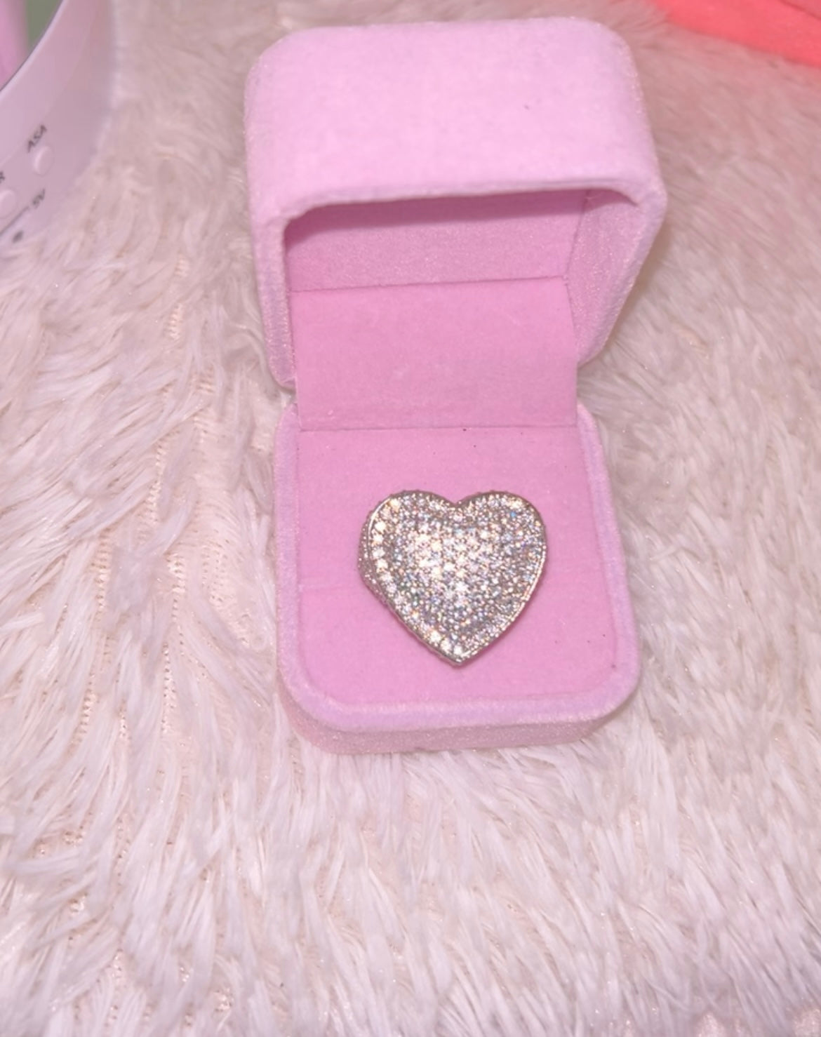 Bling Heart ring