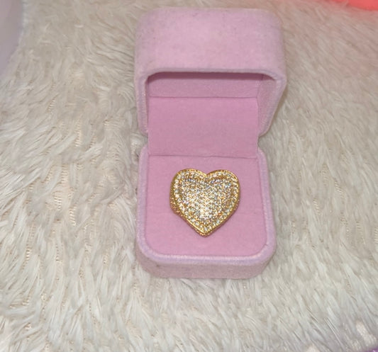 Bling Heart ring