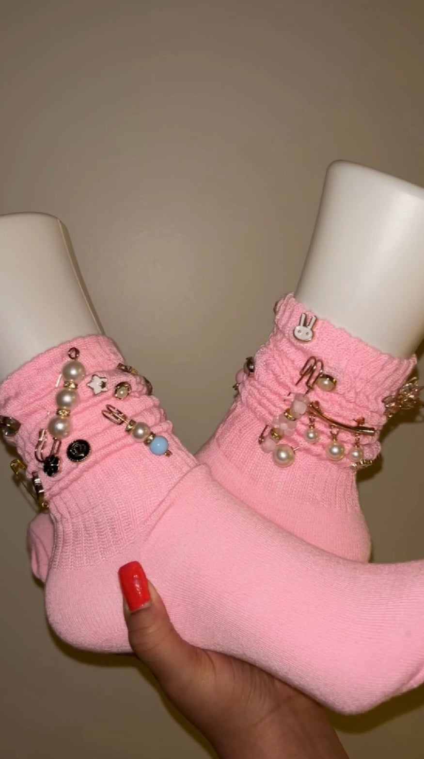 Stacked socks