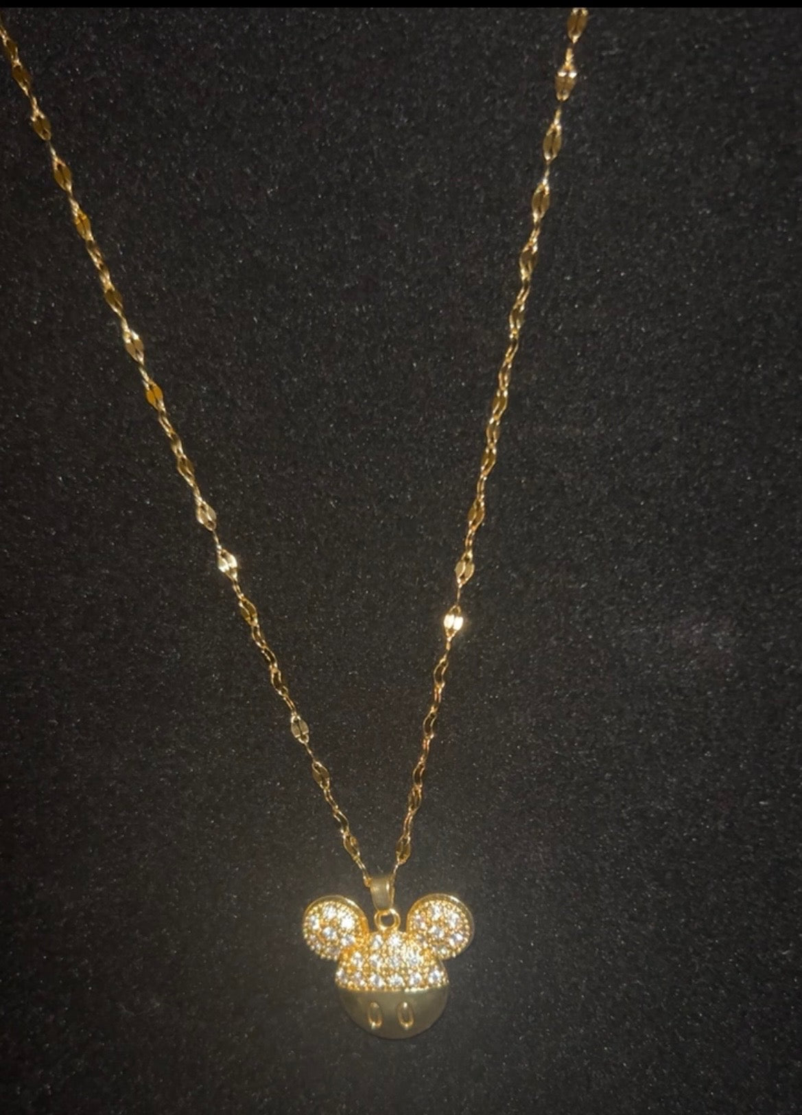 Mickey Mouse necklace