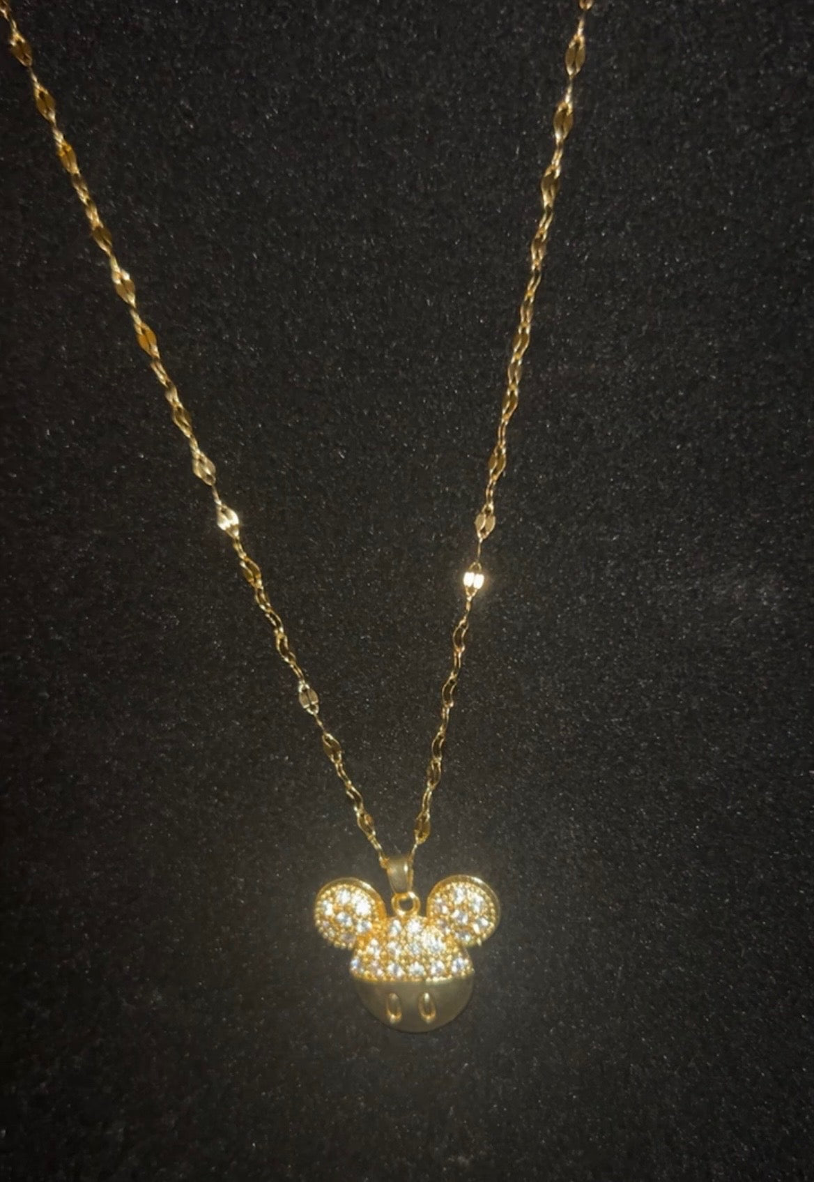 Mickey Mouse necklace