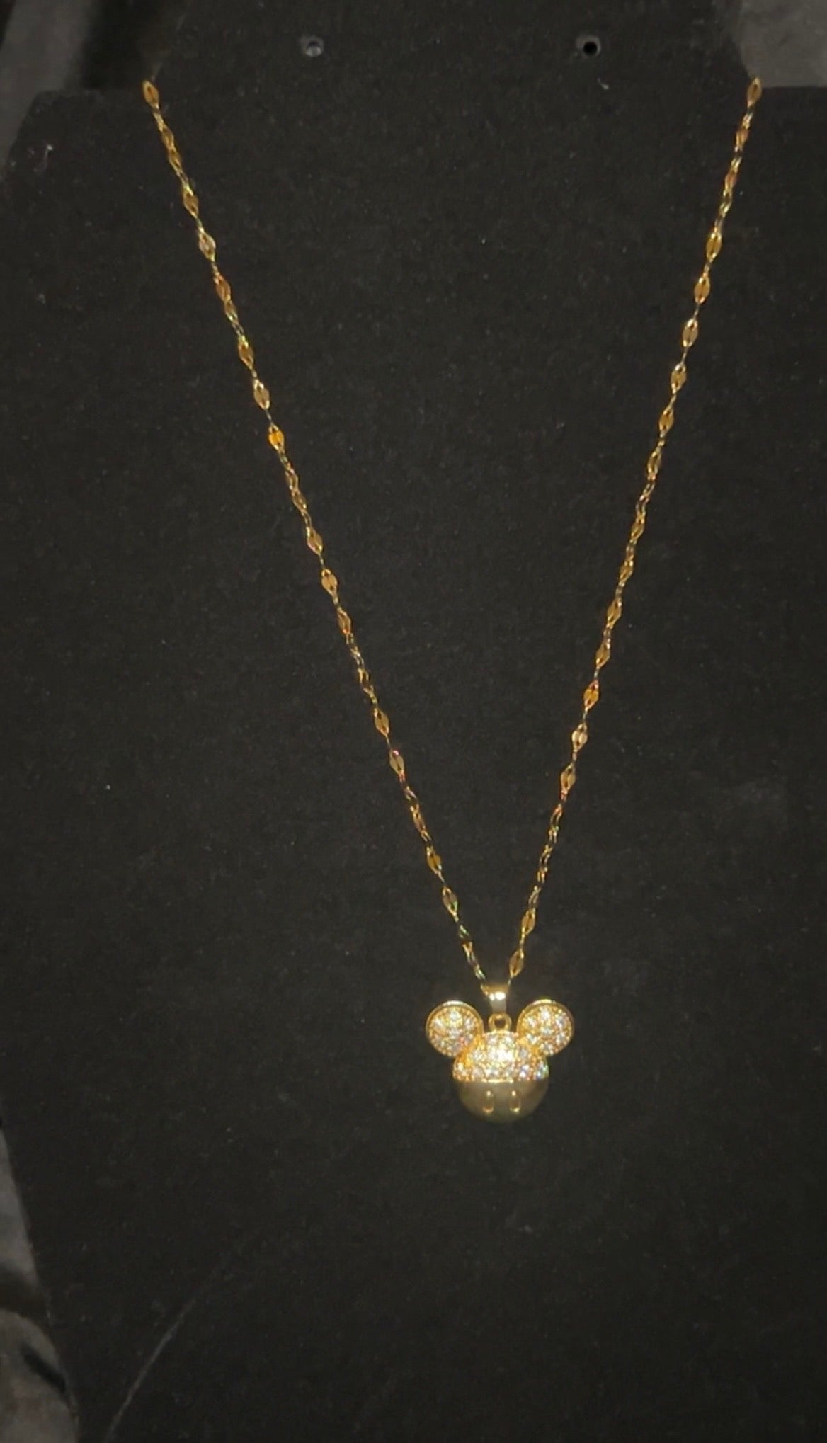 Mickey Mouse necklace